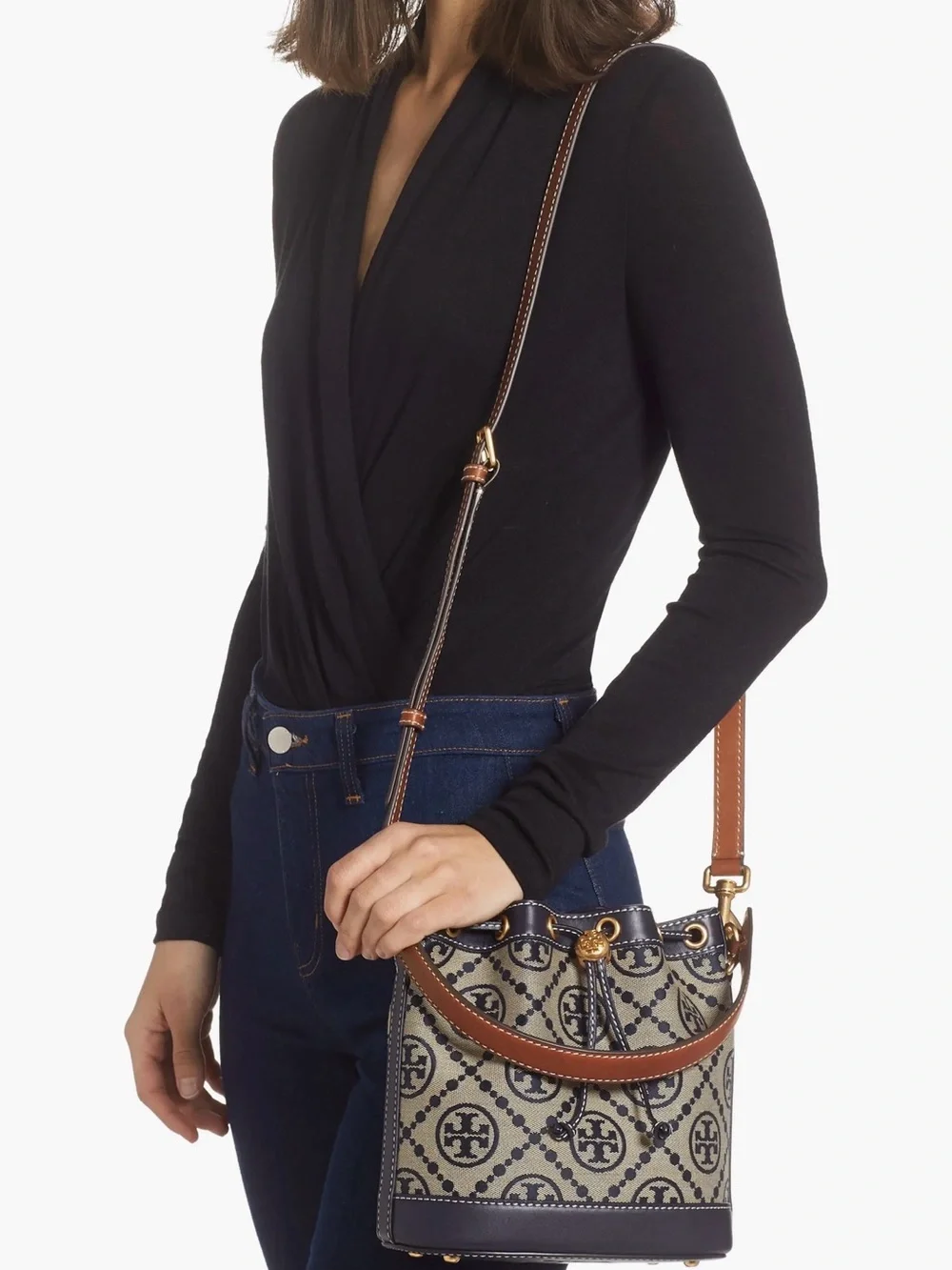 Tory Burch monogram jacquard